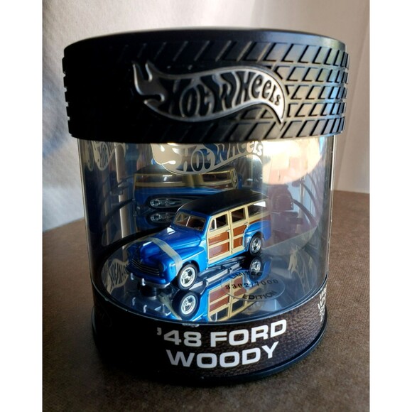 Hot Wheels Other - 2005 SHOWCASE HOT WHEELS: WAGON WHEELS SERIES #2/4  '48 FORD WOODY Metallic Blue
